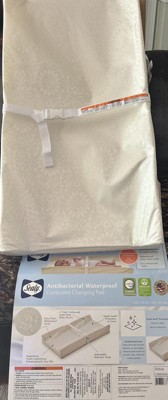 Sealy Antibacterial Contoured Waterproof Diaper Changing Pad