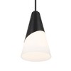 Crystorama Lighting Tori 1 - Light Pendant in  Matte Black - 3 of 3