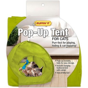 Ruffin' It Cat Pop Up Tent, Color Will Vary - 1 of 4