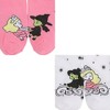 Wicked Glinda and Elphaba Womens Casual Crew Socks 4 Pack - 4 of 4
