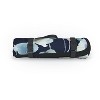 Ninola Design Watery Abstract Flowers Navy Picnic Blanket - Deny Designs - 2 of 3