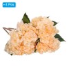 Unique Bargains Home Wedding Decor Hydrangea Silk Faux Artificial Flowers 17.7'' Long - 3 of 4