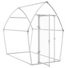 vidaXL Chicken Cage Silver Galvanized Steel Durable Chicken Cage - 78.7" x 41.3" x 71.7" - 4 of 4