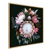 Kate & Laurel All Things Decor 30"x30" Sylvie Peninsula Wild Flower Wall Art by Inkheart Designs Natural Modern Floral Bouquet - 3 of 4
