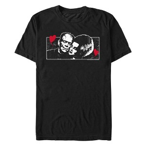 Men's Universal Monsters Elizabeth and Frankenstein T-Shirt - 1 of 4