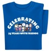 Collections Etc Peanuts 75 Years T-shirt - 2 of 4