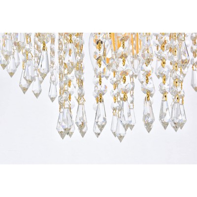 Royal Cut Chrome 3-Light Crystal Pendant