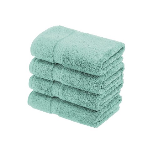 4 Pcs Hand Towel Set, Luxury Premium Blend Hand Towel, Natural