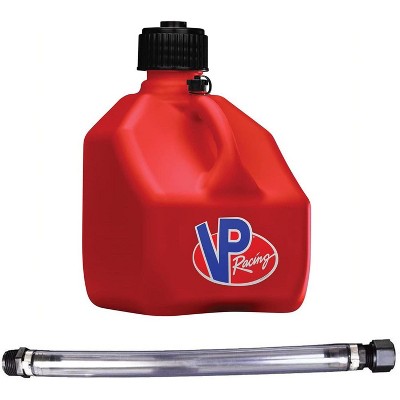 VP Racing Fuel Motorsports Jug 3 Gal Red Square w/Hose