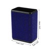 Unique Bargains Car Trash Can with Hook and Back Clip Hanging Plastic Trash Bin 1 Pc - 3 of 4