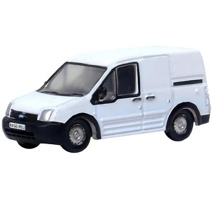 Ford Transit Connect Van RHD (Right Hand Drive) Frozen White 1/148 (N) Scale Diecast Model Car by Oxford Diecast - 1 of 1