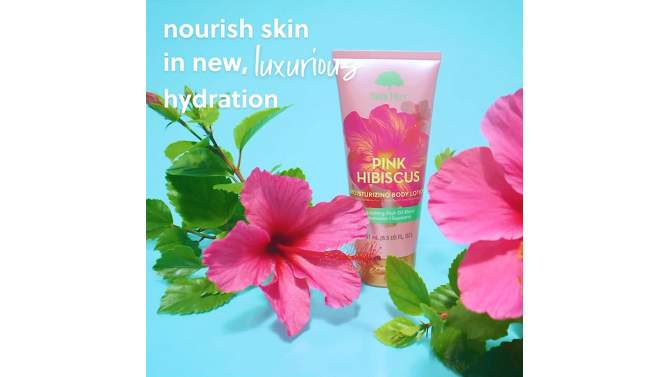 Tree Hut Pink Hibiscus Hydrating Body Lotion - 9oz, 2 of 16, play video