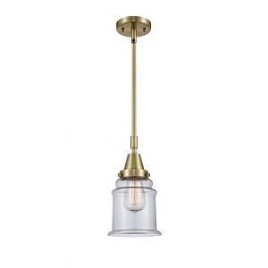 Canton - 1 Light Stem Hung Mini Pendant In Industrial Style-11.13 Inches Tall and 6.5 Inches Wide - 1 of 1
