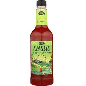Master of Mixes Bloody Mary Classic - Ready to Use - 1 Liter Bottle (33.8 Fl Oz)-Mixer Perfect for Bartenders and Mixologists - 1 of 3