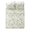 Modern Heirloom Twin/Twin Extra Long Quilt Botanical Floral Green - 2 of 4