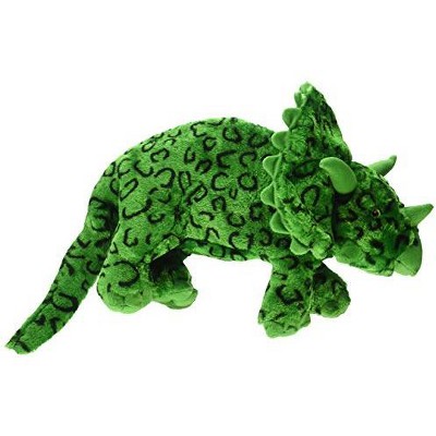 Multipet Triceratops Oversized Floppy Prehistoric Dog Toy That Makes A Loud Squeak, 22"
