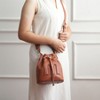MKF Collection Soraya Buckle Shoulder Bag Faux Leather Handbag for Women by Mia K- Red - 4 of 4
