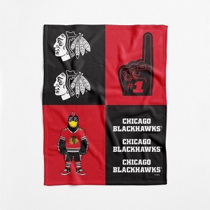 NHL Domino Swaddle Blanket - 1 of 4