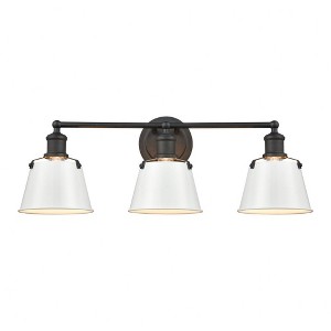 Elk Home Holgate 3 - Light Vanity in  Charcoal - 1 of 3