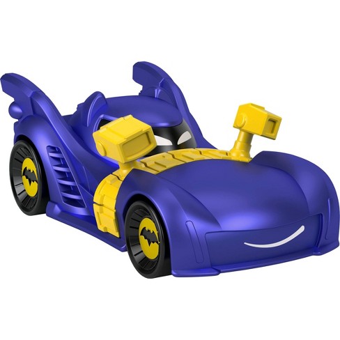 Fisher-Price DC Batwheels 1:55 Scale Toy Cars 5-Pack, Bam Batmobile Redbird  Prank Bibi & Quizz, Batcast Metal Diecast Vehicles, Ages 3+