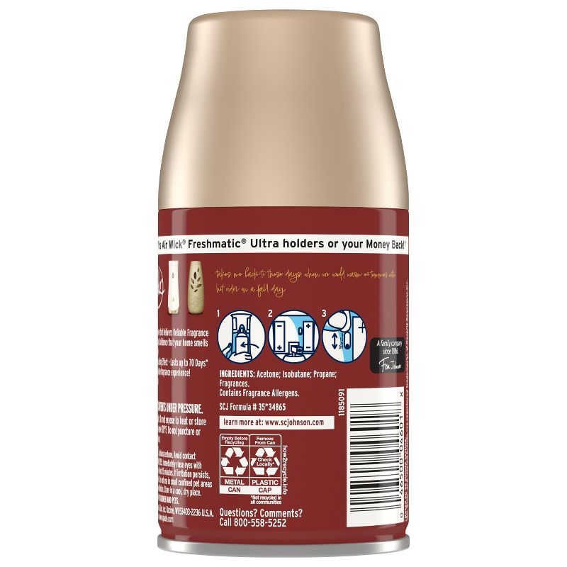 Glade Automatic Spray Air Freshener - Autumn Spiced Apple - 6.2oz, 4 of 18