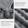 Cozy Bliss Faux Fur Throw Blankets, Plush Fuzzy Soft Thick Bubble Blanket for Sofa, Bedroom, Living Room - 3 of 4