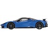 2019 Automobili Pininfarina Battista Iconica Blue Metallic with Black Top "World Premiere" 1/18 Model Car by Top Speed - 3 of 4