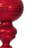 Vickerman 10" Matte with Glitter Finial Ornament - 3 of 3