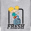 Men's - Hey Arnold! - Fresh Arnold Graphic Fleece Sweatshirt - 2 of 4