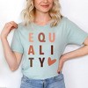 Simply Sage Market Women's Equality Heart Short Sleeve Graphic Tee - 2 of 3