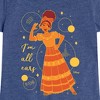 Girls' - Disney - All Ears Dolores Fitted Short Sleeve Graphic T-Shirt - 2 of 4