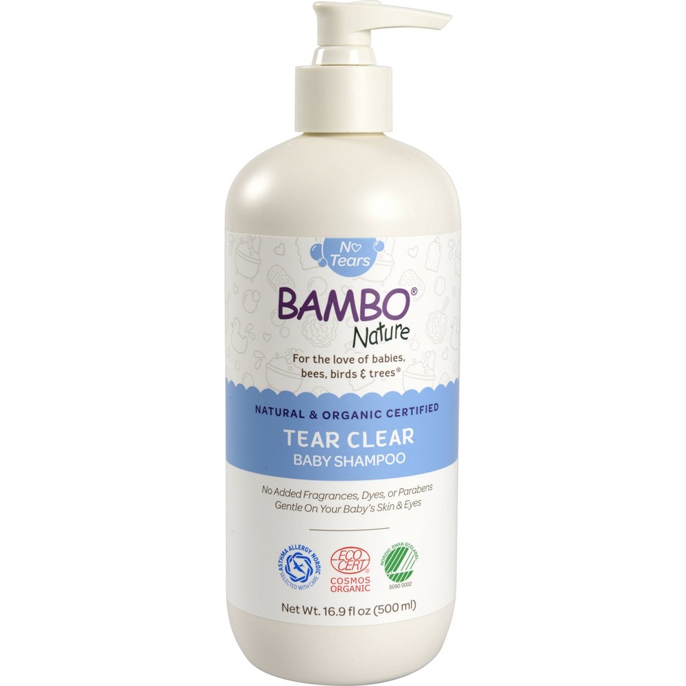 Photos - Shower Gel Bambo Nature Tear Clear Baby Bath Wash - 16.9 fl oz 