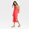 Women's Gauze Tank Top - Universal Thread™ - 3 of 3