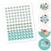 Big Dot of Happiness Colorful Floral Happy Mother's Day - We Love Mom Party Round Candy Sticker Favors - Labels Fits Chocolate Candy (1 sheet of 108) - 2 of 4