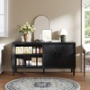 Sapphtopaz Modern TV Stand for TVs Up to 65" with Legs Entryway Table Storage Cabinet for Living Room, Entryway - 2 of 4