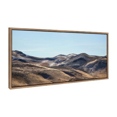 Kate and Laurel Sylvie Reno Nevada Framed Canvas by Golie