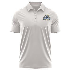 University of New Haven Adult Polo Left Chest Logo, Athletic Heather - 1 of 4