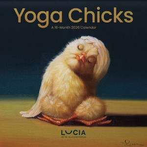 Trends International 2026 Lucia Heffernan Yoga Chicks 12"x12" Wall Calendar - 1 of 4