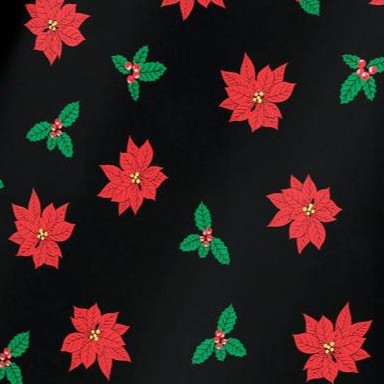 black poinsettia