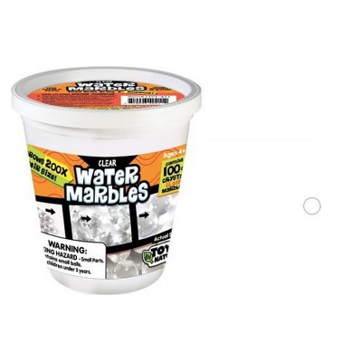 Toys By Nature 1/4 Pound Clear Water Marbles