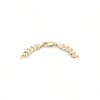 Sterling Silver 7mm Diamond - Cut Cuban Link Curb Chain Bracelet for Women - 2 of 4