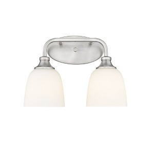 Millennium Lighting Alberta 2 - Light Vanity in  Brushed Nickel - 1 of 1