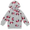 Disney Minnie Mouse Girls Fleece Zip Up Hoodie and Jogger Pants Set Little Kid to Big Kid - image 3 of 4