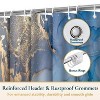 LunaLulinlk Shower Curtain with Hooks – Heavy-Duty Mold/Mildew-Resistant - 2 of 4