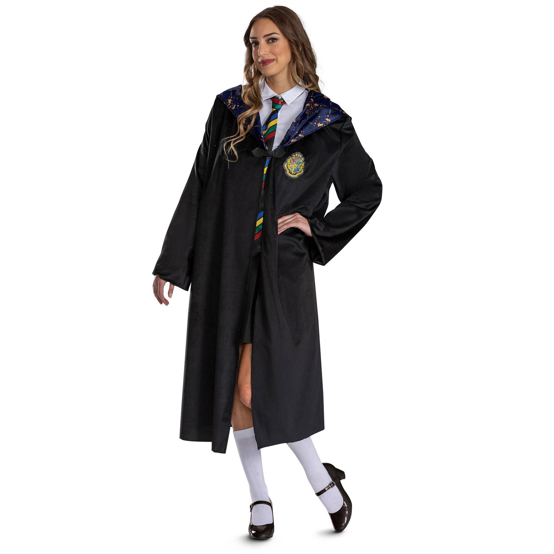 Warner Bros. Adult Harry Potter Four House Classic Costume Robe One Size: Halloween