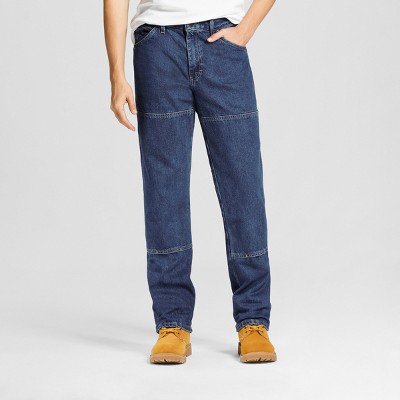 wrangler double knee jeans