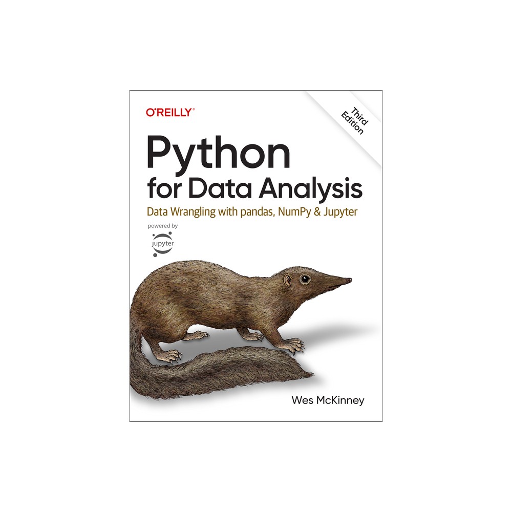 Python for Data Analysis - 3rd Edition by Wes McKinney (Paperback)