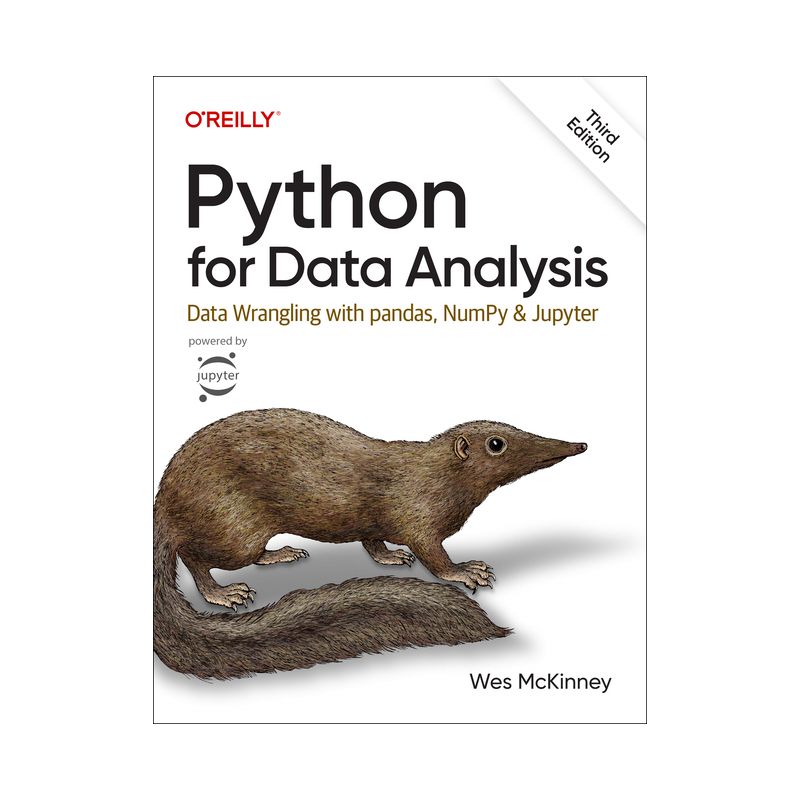 Python for Data Analysis - 3rd Edition by  Wes McKinney (Paperback), 1 of 2