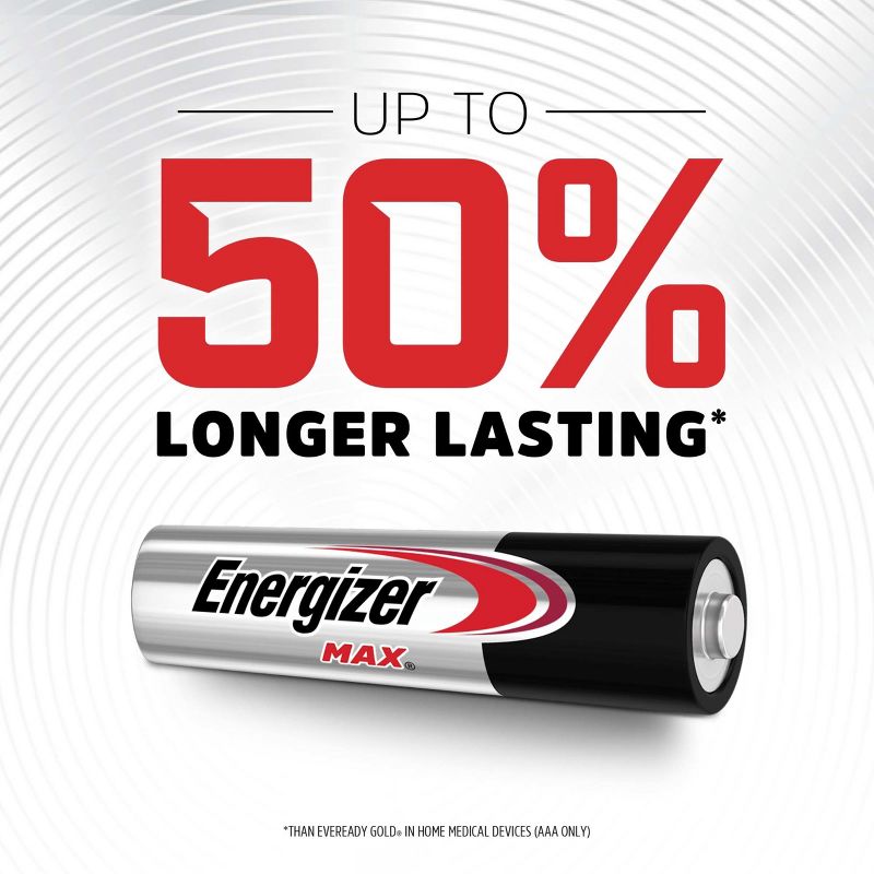 Energizer Max AAA Batteries - Alkaline Battery, 4 of 15