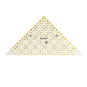 Omnigrid 8" Right Triangle Quilting Ruler: Sewing Tools, Quilting Supplies, 12.5" Length, 6.25" Width - 1 of 2